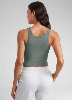 Butterluxe Double Lined Scoop Neck Tank