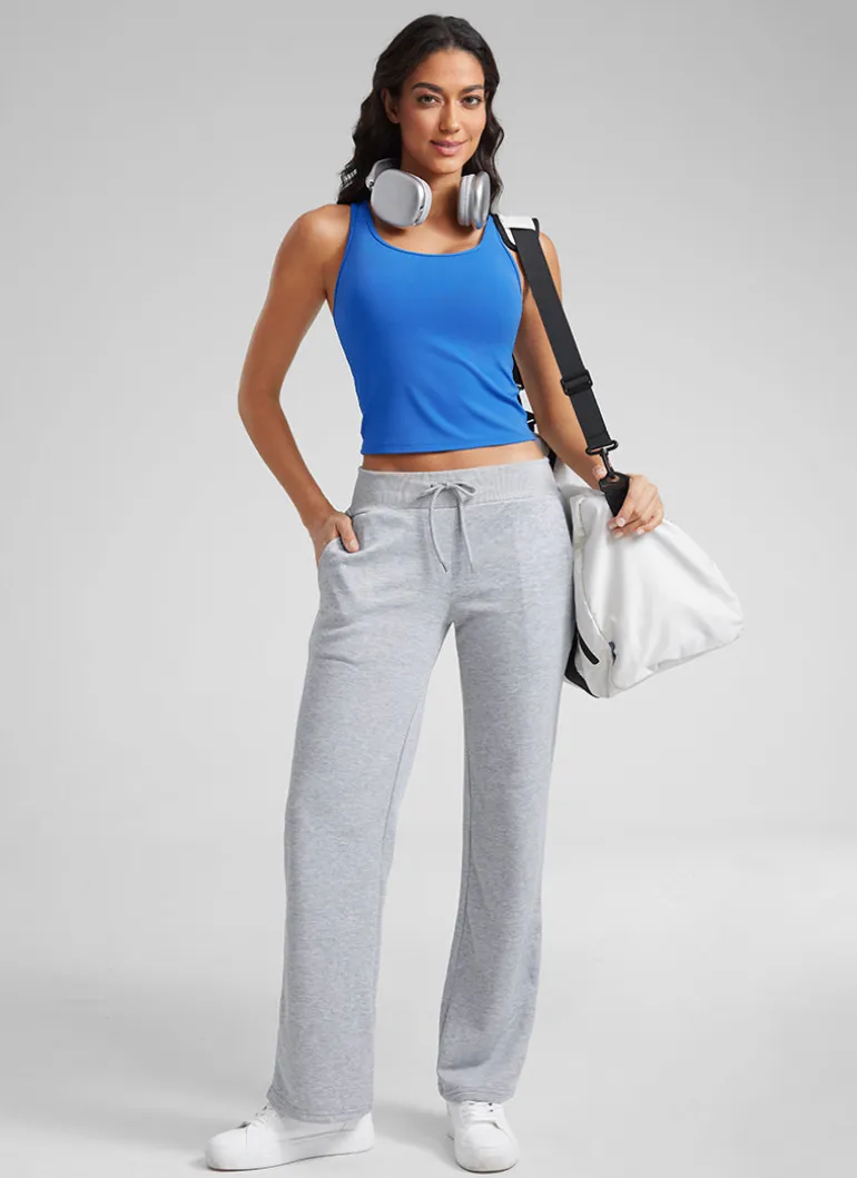 Butterluxe Double Lined Scoop Neck Tank