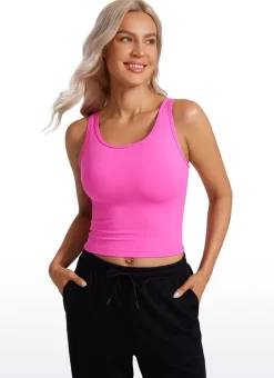 Butterluxe Double Lined Scoop Neck Tank