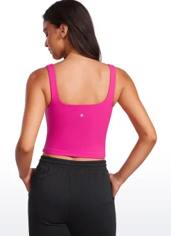 Butterluxe Double Lined Square Neck Tank