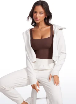 Butterluxe Double Lined Square Neck Tank