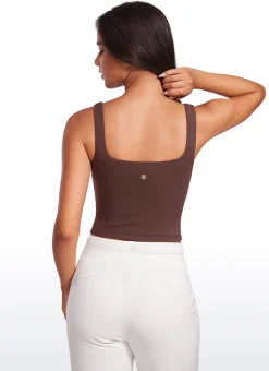 Butterluxe Double Lined Square Neck Tank