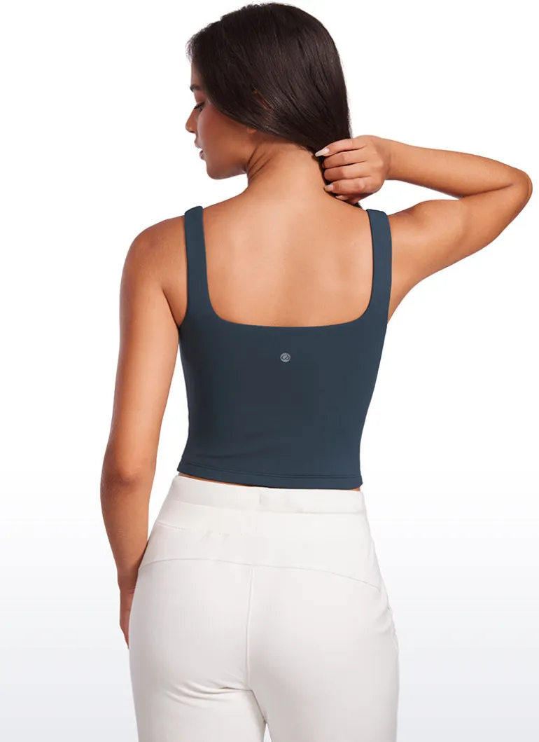 Butterluxe Double Lined Square Neck Tank