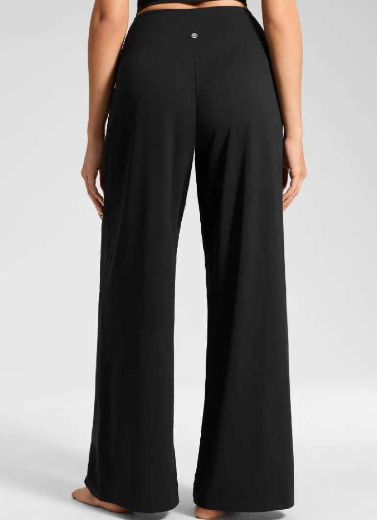 Butterluxe Front Pleated Pocket Palazzo Pant 30"
