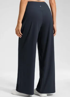 Butterluxe Front Pleated Pocket Palazzo Pant 30