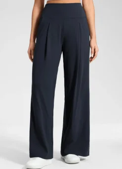 Butterluxe Front Pleated Pocket Palazzo Pant 30