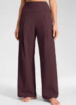 Butterluxe Front Pleated Pocket Palazzo Pant 30