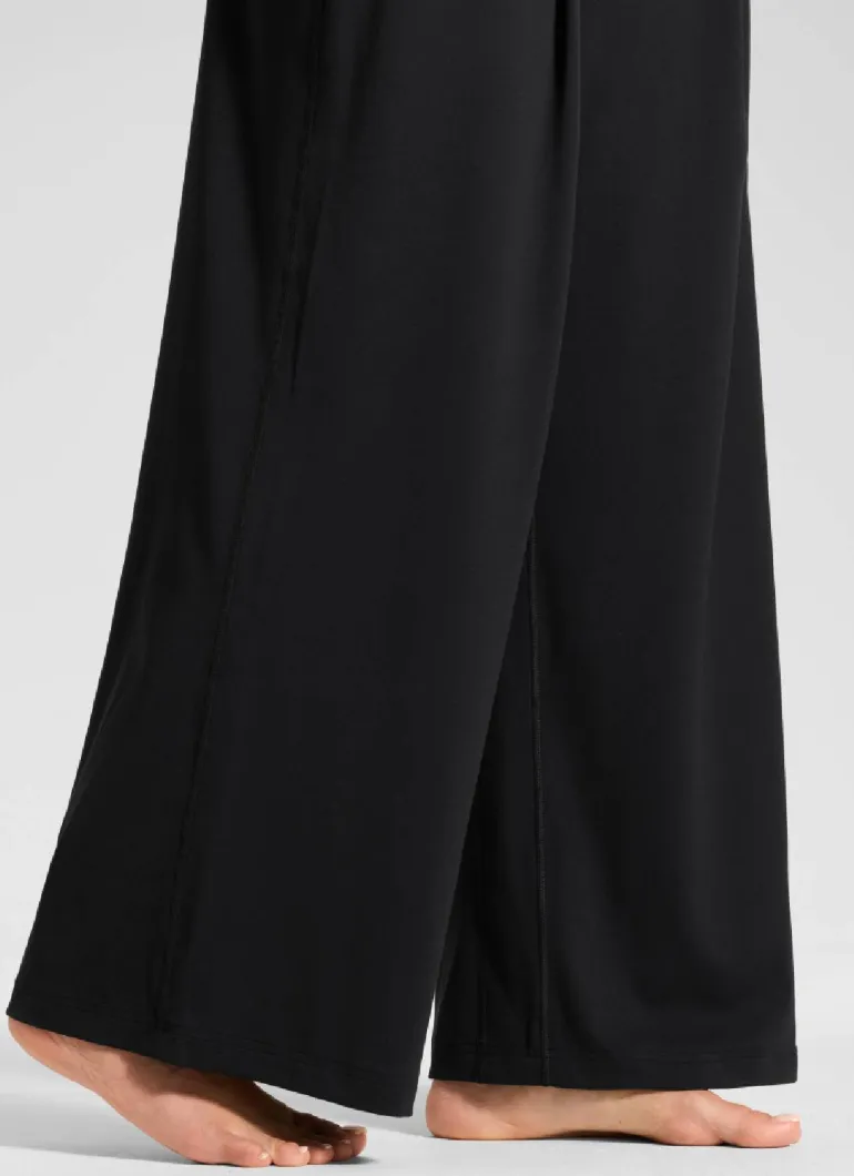 Butterluxe Front Pleated Pocket Palazzo Pant 30"