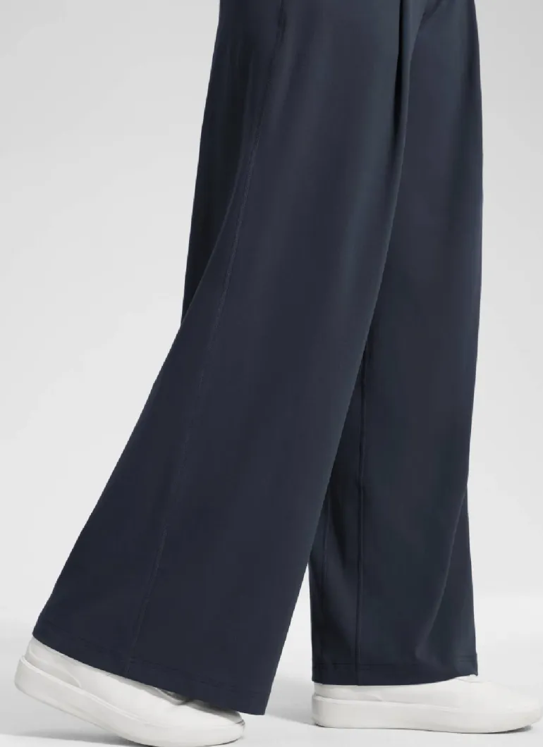 Butterluxe Front Pleated Pocket Palazzo Pant 30"