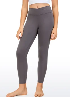 Butterluxe Girls Active Leggings - V Cross Waist