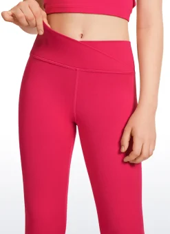 Butterluxe Girls Active Leggings - V Cross Waist