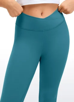 Butterluxe Girls Active Leggings - V Cross Waist