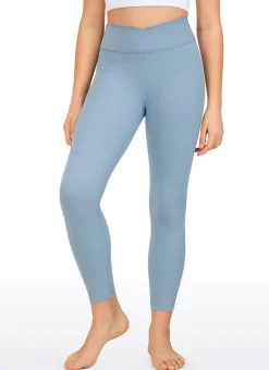 Butterluxe Girls Active Leggings - V Cross Waist