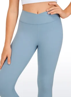 Butterluxe Girls Active Leggings - V Cross Waist