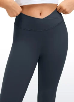 Butterluxe Girls Active Leggings - V Cross Waist