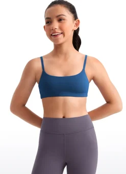 Butterluxe Girls Adjustable Spaghetti Strap Bra