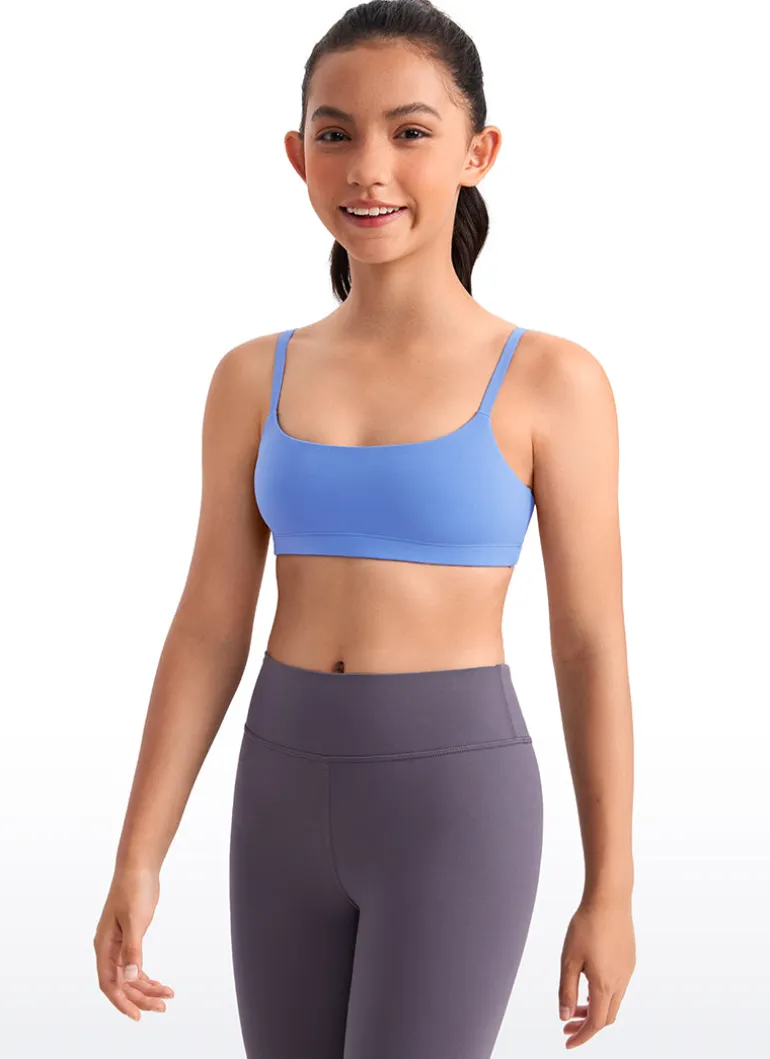 Butterluxe Girls Adjustable Spaghetti Strap Bra