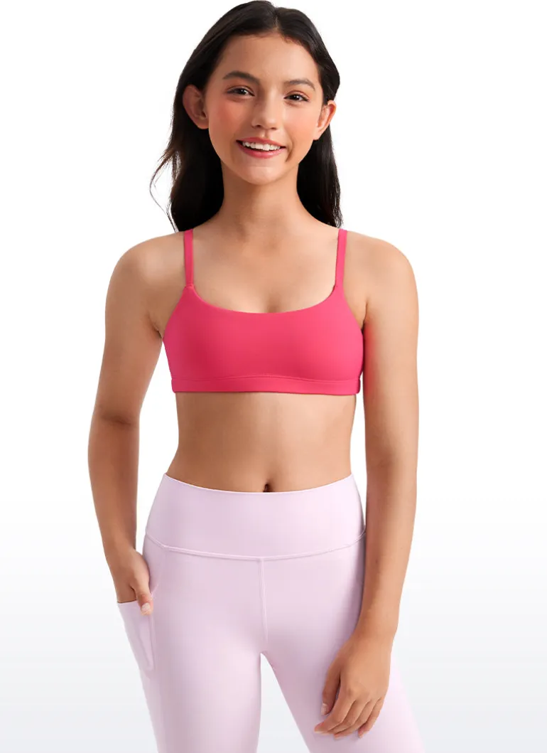 Butterluxe Girls Adjustable Spaghetti Strap Bra