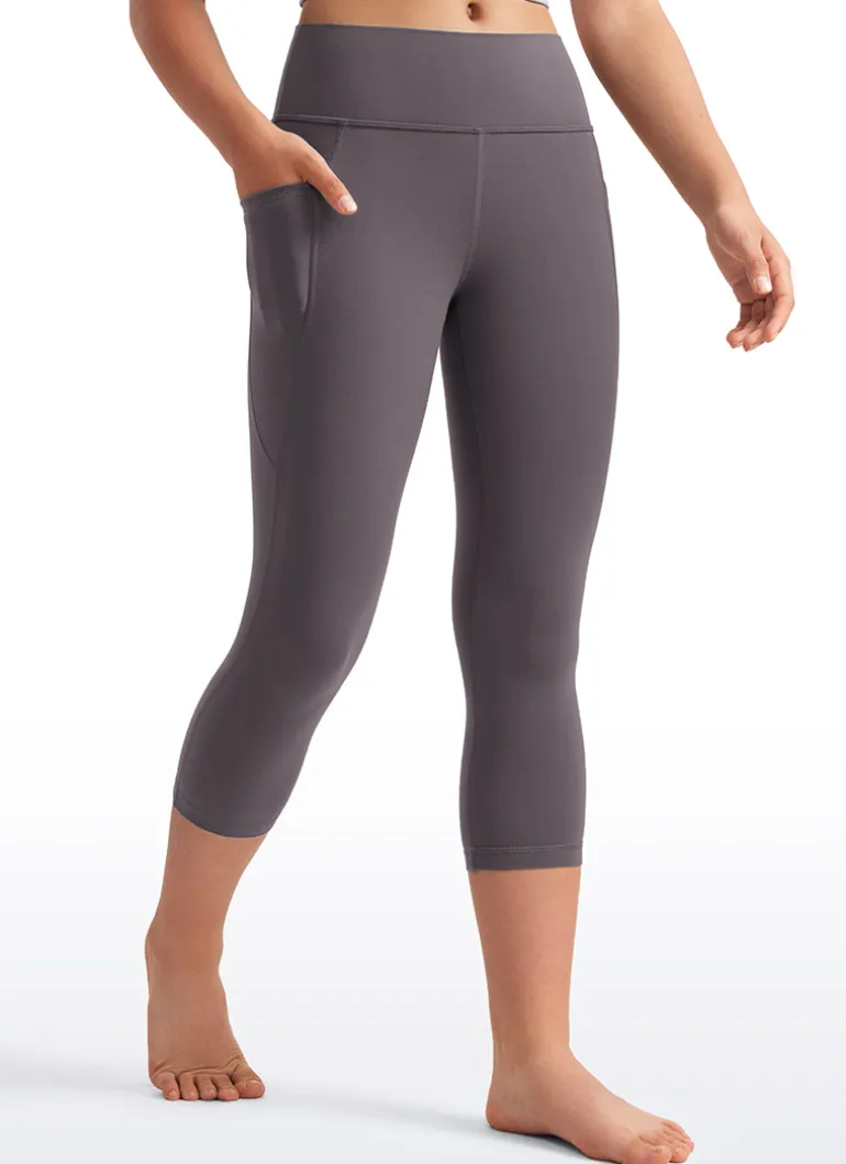 Butterluxe Girls Athletic Pockets Capri Leggings