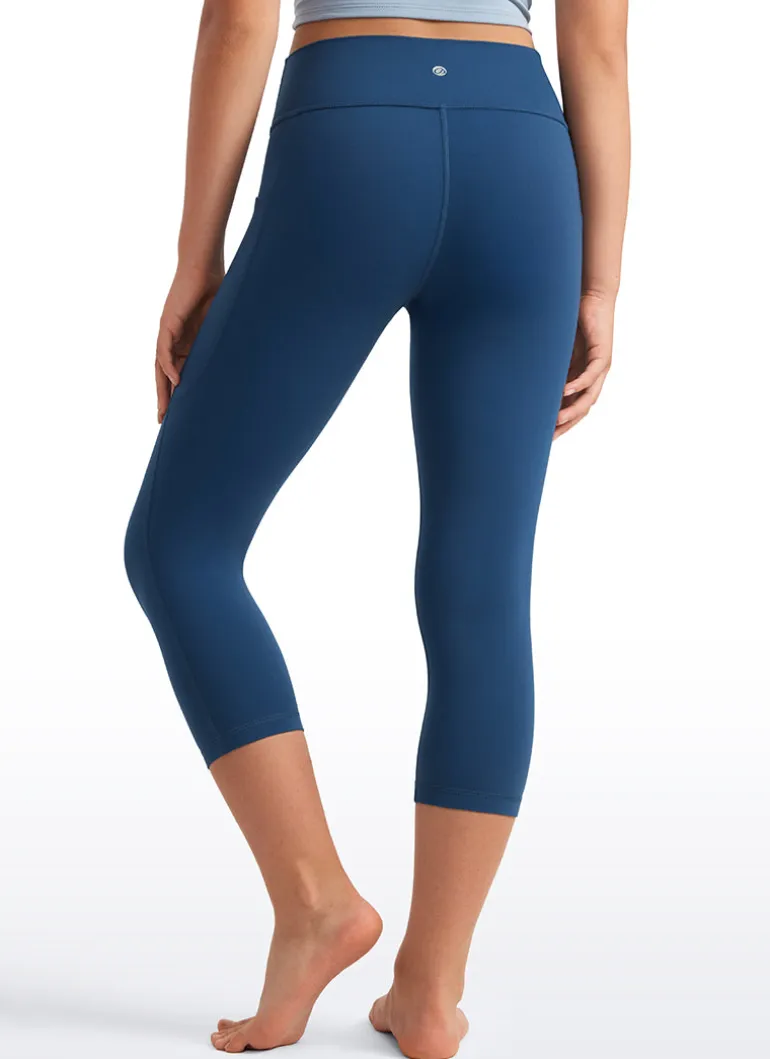 Butterluxe Girls Athletic Pockets Capri Leggings