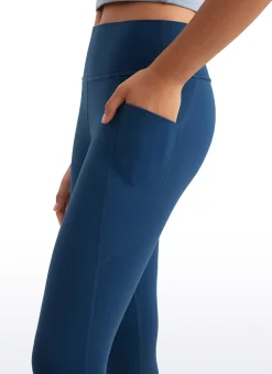 Butterluxe Girls Athletic Pockets Capri Leggings