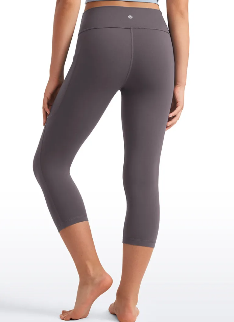 Butterluxe Girls Athletic Pockets Capri Leggings