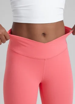Butterluxe Girls Crossover Flare Leggings