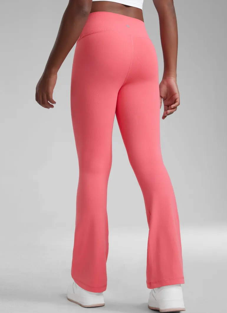 Butterluxe Girls Crossover Flare Leggings