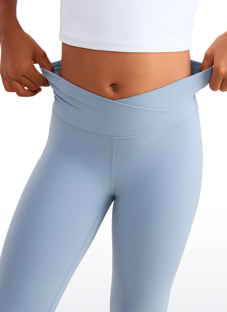 Butterluxe Girls Crossover Flare Leggings