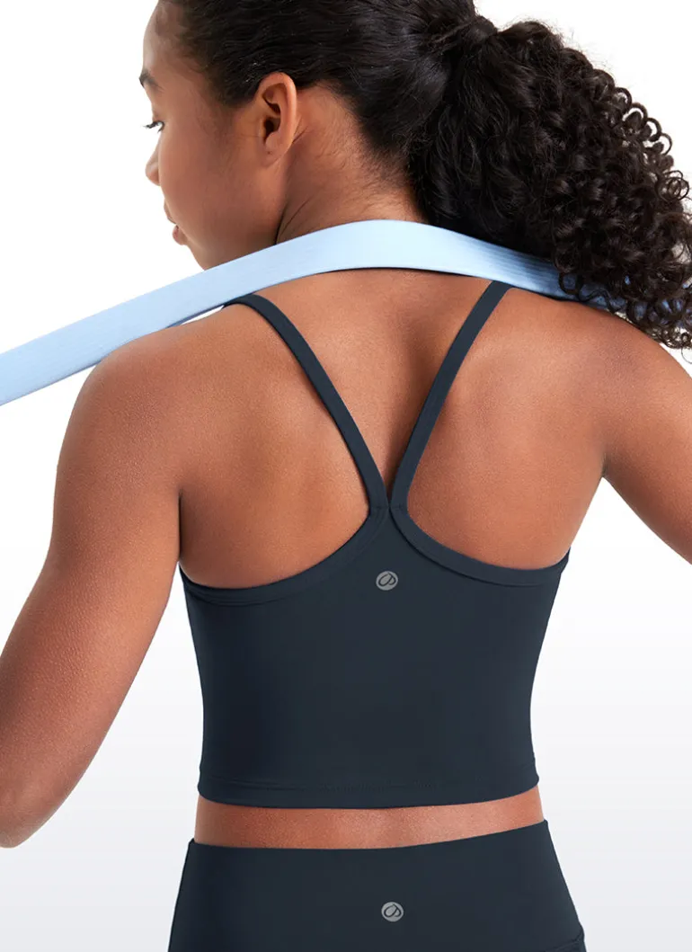Butterluxe Girls Double Lined Y Back Tank Tops