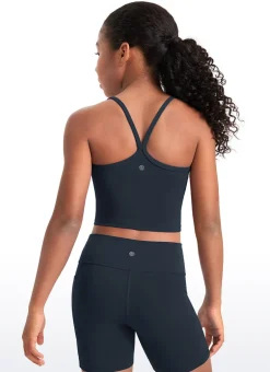 Butterluxe Girls Double Lined Y Back Tank Tops