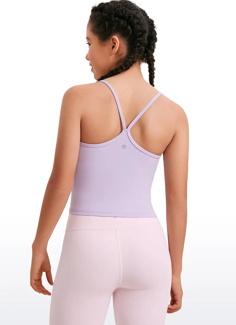 Butterluxe Girls Double Lined Y Back Tank Tops