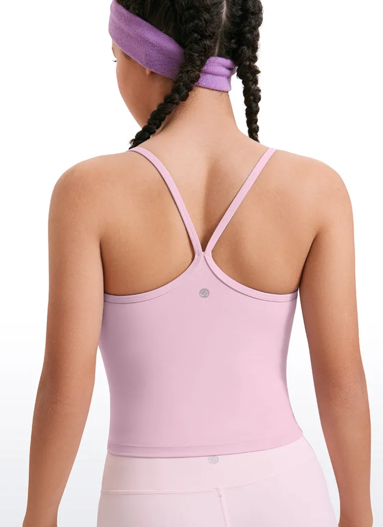 Butterluxe Girls Double Lined Y Back Tank Tops