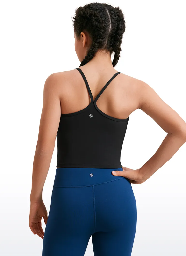 Butterluxe Girls Double Lined Y Back Tank Tops