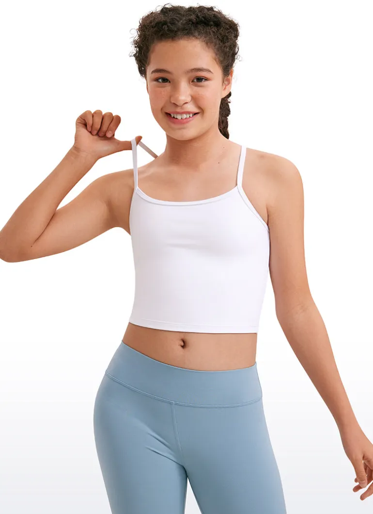 Butterluxe Girls Double Lined Y Back Tank Tops