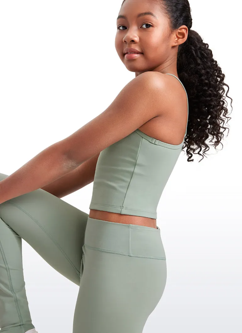 Butterluxe Girls Double Lined Y Back Tank Tops
