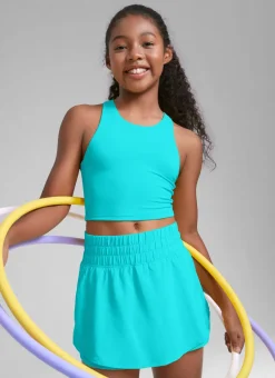 Butterluxe Girls Double Lined Racerback Tank Tops