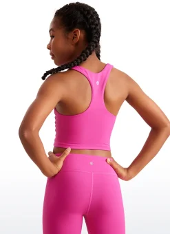 Butterluxe Girls Double Lined Racerback Tank Tops