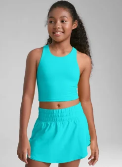 Butterluxe Girls Double Lined Racerback Tank Tops
