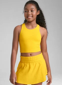 Butterluxe Girls Double Lined Racerback Tank Tops