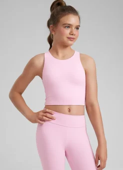 Butterluxe Girls Double Lined Racerback Tank Tops