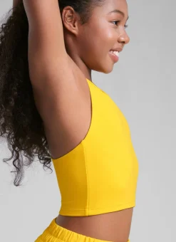 Butterluxe Girls Double Lined Racerback Tank Tops