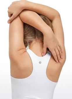 Butterluxe Girls Double Lined Racerback Tank Tops