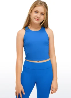 Butterluxe Girls Double Lined Racerback Tank Tops