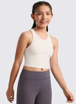 Butterluxe Girls Double Lined Racerback Tank Tops