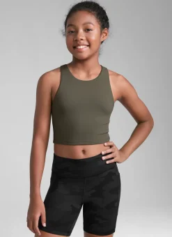 Butterluxe Girls Double Lined Racerback Tank Tops
