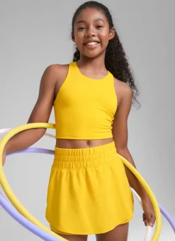 Butterluxe Girls Double Lined Racerback Tank Tops