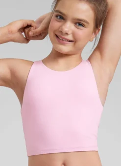 Butterluxe Girls Double Lined Racerback Tank Tops