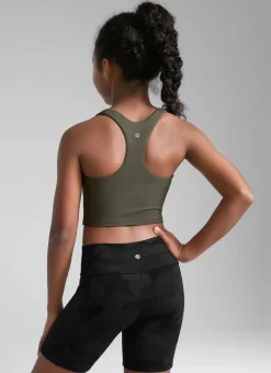Butterluxe Girls Double Lined Racerback Tank Tops