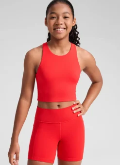 Butterluxe Girls Double Lined Racerback Tank Tops